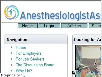 anesthesiologistassistant.com