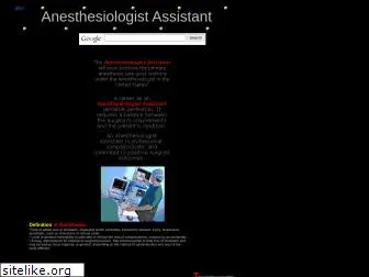anesthetistassistant.com
