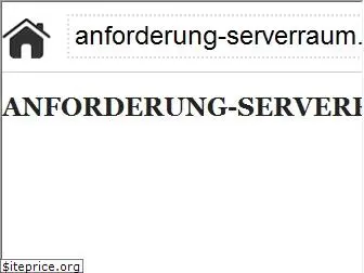 anforderung-serverraum.de.ishostedby.com