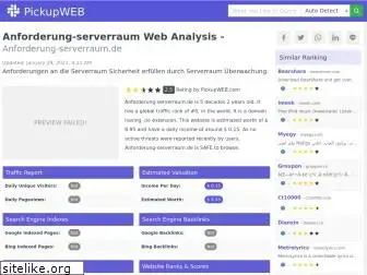 anforderung-serverraum.de.pickupweb.com