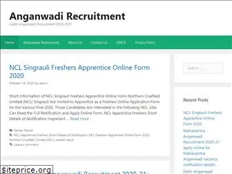 anganwadirecruitment.info