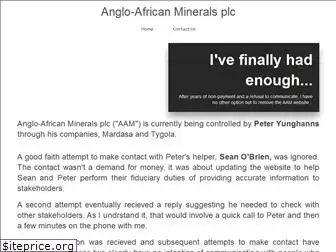 angloafricanmineralsplc.com