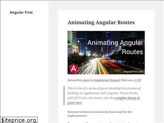 angularfirst.com