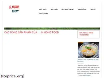 anhhongfood.com