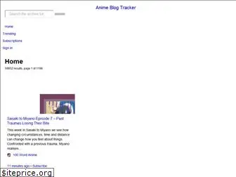 aniblogtracker.com
