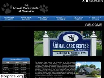 animalcarecentergranville.com