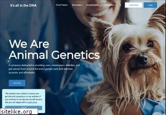 animalgenetics.com