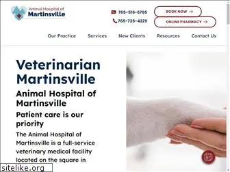animalhospitalofmartinsville.com