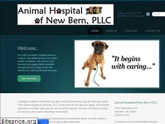 animalhospitalofnewbern.com