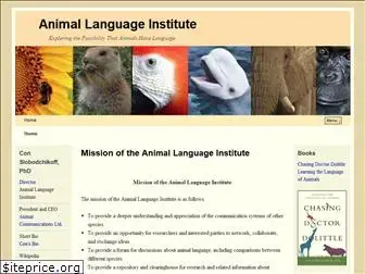 animallanguageinstitute.com