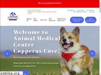 animalmedicalcentercopperascove.com