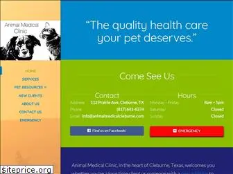 animalmedicalcleburne.com