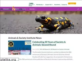 animalsandsociety.org