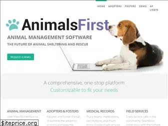 animalsfirst.com