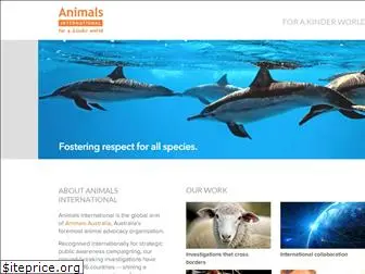 animalsinternational.org