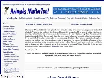 animalsmattertoo.com