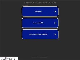 animasfootandankle.com
