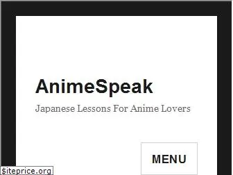 animespeak.com