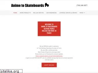 animetoskateboards.com