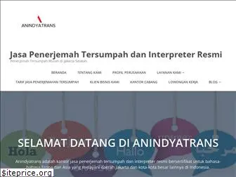 anindyatrans.com