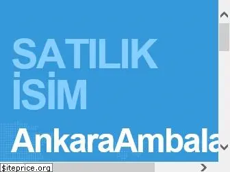 ankaraambalaj.net