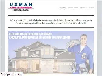 ankarauzmanelektrik.com