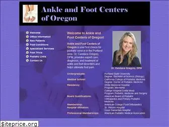 ankleandfootcentersoforegon.com