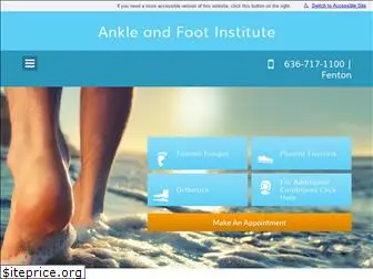ankleandfootinstitute.com
