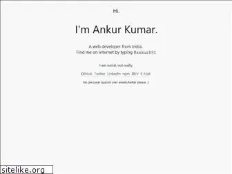 ankurk91.github.io