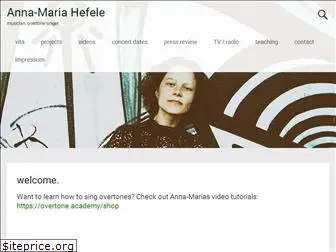 anna-maria-hefele.com