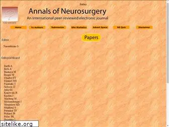 annals-neurosurgery.org