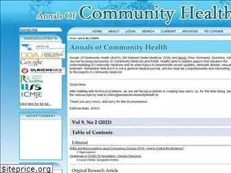 annalsofcommunityhealth.in