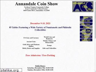 annandalecoinshow.com