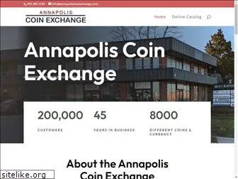 annapoliscoinexchange.com