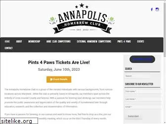 annapolishomebrewclub.com