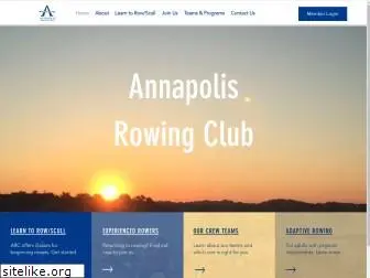 annapolisrowingclub.com