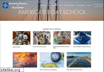 annapolisschoolofseamanship.com