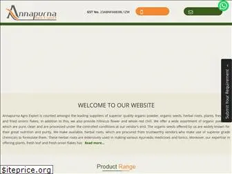 annapurnaagroexport.com