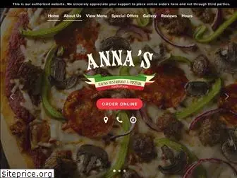 annaspizzava.com