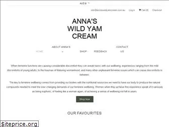 annaswildyamcream.com.au