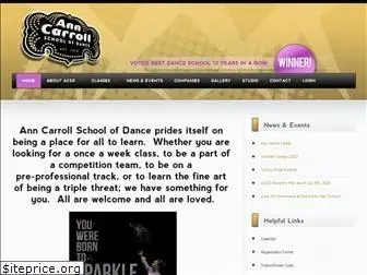 anncarrollschoolofdance.com