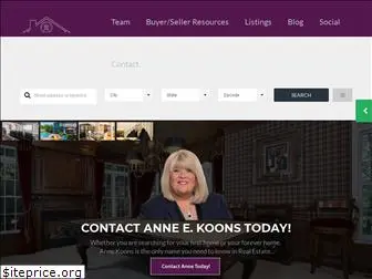 annekoonsrealestate.com