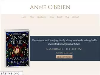 anneobrienbooks.com