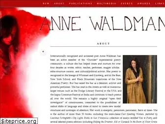 www.annewaldman.org