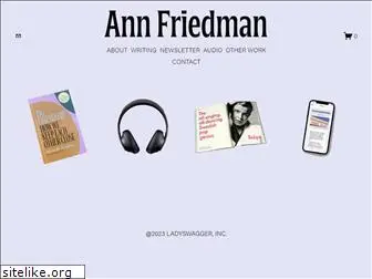 annfriedman.com