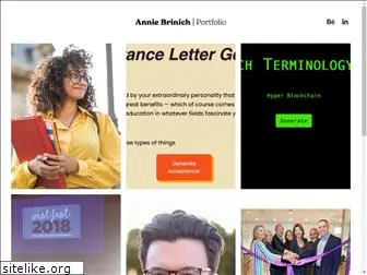 anniebrinich.com