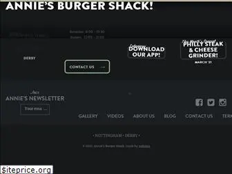 anniesburgershack.com