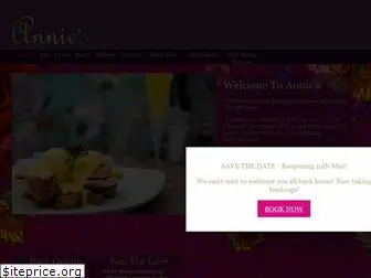 anniesrestaurant.co.uk