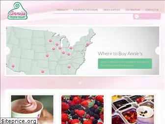 anniesyogurt.com