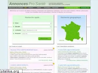 annonces-pro-sante.com